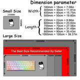 Honkai Star Rail Cyrene Mousepad Love Pink Anime Girl Desk Mat HD Print Keyboard Mats Mouse Pad Computer 900x400mm Accessories