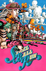 Japanese Anime Steel Ball Run Poster Print Gyro Zeppeli JoJo's Bizarre Adventure Poster Comics Wall Art Canvas Painting Decor
