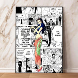 ONE PIECE Poster Canvas Painting Monkey D. Luffy Home Decoration No Frame Anime Wall Art Home Decor Picture Children's Gift