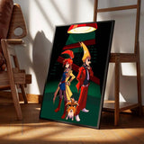 Anime G-Ghost Trick Phantom Detective Poster Art Pictures For Living Room Decor Home Decor Painting