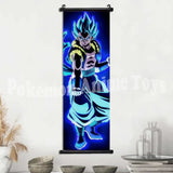 Dragon Ball Anime Poster Son Goku Home Decor Kakarotto Hanging Painting Trunks Wall Art Bardock Scroll Picture Zarbon Wallpaper