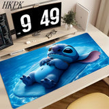 Kawaii Stitch Anime Mouse Pad Large PC Cartoon Gaming Accessories Protector Office Laptop Non Slip Gamer Cabinet Desk Mat Carpet