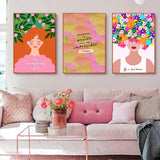 Floral Botanical Nordic Posters And Girls Wall Art Canvas Painting Home Decor
