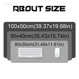 Sakura Computer Keyboard Mat Deskmat Cute Mouse Pad Rubber Anti slip Gaming Mousepad Anime Laptop Accessories Desk Mats 90x40cm