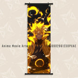 Naruto Wall Art Canvas Hanging Painting Anime Figures Hatake Kakashi Print Posters Scrolls Pictures Home Decoration Room Mural