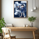 Anime Kaitou Kid Detective Conan Magic Kaito-Detective Conan Poster HD Posters Home Room Bar Cafe Decor Art Wall Painting Pictur