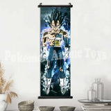 Dragon Ball Anime Poster Son Goku Home Decor Kakarotto Hanging Painting Trunks Wall Art Bardock Scroll Picture Zarbon Wallpaper