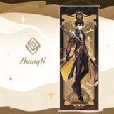 New Nahida Wanderer Raiden Shogun Genshin Impact Scroll Canvas Painting Home Decor Wall Hanging Anime Poster Wall Art Room Decor
