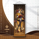 Anime Impact Furina Neuvillette Arlecchino Poster Canvas Wall Art Game Print Painting Pictures Artwork For Home Room Decoration