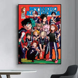 My Hero Academia Kaminari Denki Classic Anime Anime Posters Sticky HD Quality Wall Art Retro Posters for Home Room Wall Decor