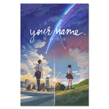 Manga Film Poster Anime Movie Canvas Printings Your Name By Kimi No Na Wa Posters and Prints Cartoon Love Wall Art Picture Decor