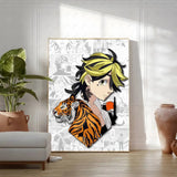 Anime T-Tokyo R-Revenger Poster Multi-Purpose Wall Art for Living Room Bedroom Office Hallway Bar Home Decor Gift