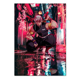 Anime Demon Slayer Poster for Wall Art Wallpaper Kimetsu No Yaiba Picture Print Canvas Painting Home Kawaii Room Decor Aesthetic