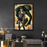 Attack on Titan Manga Poster  Decorative Canvas Wall Art x for Living Room  Bedroom  Anime Wall Decor Print