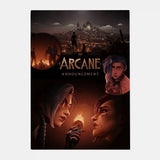 Anime Game Arcane Jinx Main Art Poster Aesthetic Canvas Painting Posters and Prints Wall Art Picture For Living Room Decoration
