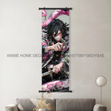 Anime Demon Slayer: Kimetsu No Yaiba Figures Poster Canvas Print Hanging Painting Wall Art Scrolls Picture Home Decoration Mural