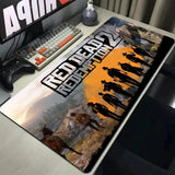 Xxl Anime Cute Mausepad Computer Accessories Red Dead Redemption 2 Game Keyboard Rubber Mousepad Pc Gamer Girl Non-slip Desk Mat