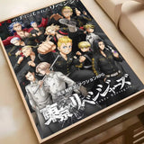 Anime Tokyo Revenger-R Cartoon Cool Poster Art painting poster with prints Home bedroom living room decoration gift