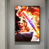 Anime Demon Slayer Poster for Wall Art Wallpaper Kimetsu No Yaiba Picture Print Canvas Painting Home Kawaii Room Decor Aesthetic
