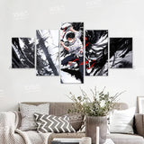 Anime Jujutsu Kaisen Character 5PCS Home Decor Canvas Paintings Pictures Wall Art Printed Poster No Frame Artwork Living Room