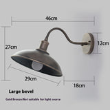 Outdoor Waterproof Wall Lamp Retro Iron Art Lamps