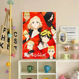 Anime T-Tokyo Revengers Poster Canvas HD Poster Wall Art interior Hallway Home Decoration Holiday Gifts