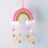 Home Hanging Decoration Cotton String Woven Rainbow Children Room Decorations