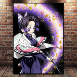 Japanese Anime Demon Slayer Wall Art Poster Nezuko And Tanjiro Home Decor Prints Living Room Bedroom Canvas Painting Mural Gi
