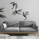 Metal Wall Art Silhouette Wall Hanging Metal Wall Hanging Decoration