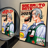 Popular Japanese Anime SAKAMOTO DAYS Prints Poster Figure Taro Sakamoto Canvas Prints Wall Art Home Decor Art Poster Fans Gifts