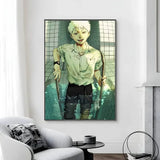 A-Anime The Summer Hikaru Died Poster Canvas painting poster with prints Home bedroom living room decoration gift