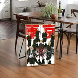 Anime T-Tokyo R-Revenger Poster Holiday Gifts Designed For Home Restaurant Office Space Corridor Wall Art