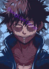 Japanese Anime My Hero Academia Wall Decorative Picture for Boy Room Metal Tin Sign Home Decor Wall Art Cafe Quality Posters