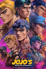 Dream Anime J-JoJo B-Bizarre Retro Poster Print Cartoon Role Classic Hot Canvas Painting Game Room Aesthetic Art Wall Decor G