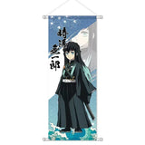 Anime Demon Slayer Cartoon Tanjirou Nezuko Scroll Canvas Wall Hanging Painting Home Decor Anime Poster Wall Art Room Decoration