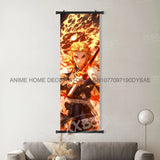 Anime Demon Slayer: Kimetsu No Yaiba Home Decor Wall Art Hanging Painting Canvas Print Scrolls Picture Kamado Tanjirou Poster