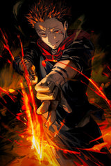 Popular Japanese Anime Jujutsu Kaisen Poster Classic Comics Prints Canvas Painting Wall Art Pictures Home Room Modern Decoration