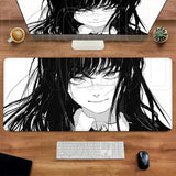 Comic Chainsaw Man XXL Mouse Pad Anime reze Gamer Makima Gaming Accessories 400x900mm Large Keyboard Desk Mat Computer Keyboard