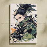 Hot Blooded Anime Naruto Home Decorative Canvas HD Prints Paintings Ink Style Pictures Uchiha Itachi Wall Art Frameless Poster