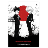 Hunter X Hunter Classic Japanese Anime Poster  Retro Wall Art for Kids Bedroom Nursery Decor Canvas Painting  Home Decor