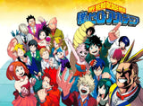 Japanese Anime My-Hero-Academia Poster Cartoon Manga Canvas Painting Wall Art Pictures Home Kids Room Decor Gift