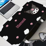 Mouse Pad Kuromi Non-slip Anime Carpe Large XXL PC Gamer Computer Mausepad Varmilo Keyboard Gaming Accessories Extended Desk Mat