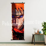 Hot Japanese Anime Scroll Canvas Wall Hanging Painting Kakashi Home Anime Poster Sasuke Art Room Decoration Kid Gift Itachi