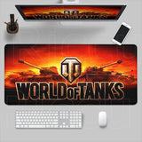 HD World of Tanks Mouse Pad Anime Mousepad Playmat Desk Mats Rubber Non-slip XXL Laptop Keyboard Mouse Mat PC Gaming Accessories