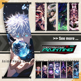 Hot Blooded Anime Jujutsu Kaisen Print Canvas Poster Satoru Gojo Home Decoration Mural Wall Art Scrolls Picture Hanging Painting