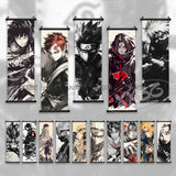Naruto Home Decoration Hanging Painting Hyuga Hinata Wall Art Scrolls Picture Uchiha Itachi Japanese Anime Canvas Decor Posters
