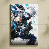 Hot Blooded Anime Naruto Home Decorative Canvas HD Prints Paintings Ink Style Pictures Uchiha Itachi Wall Art Frameless Poster