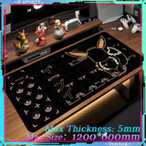 Mouse Pad Large Desk Mat P_Pokemones Anime Playmat 900x400 Xxl TGM PTCG Card Games Speed Computer and Office Gamer Cabinet mat