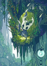 Hot Video Game Anime Hollow Knight Cartoon Characters Poster and Prints Canvas Painting Wall Art Pictures Home Gamer Room Decor