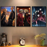 Anime T-Tokyo Revengers Poster Art Painting Poster With Prints Home bedroom living room decoration gift